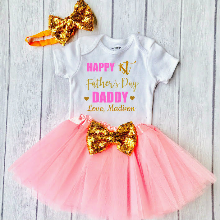 First Happy Father's day Dress