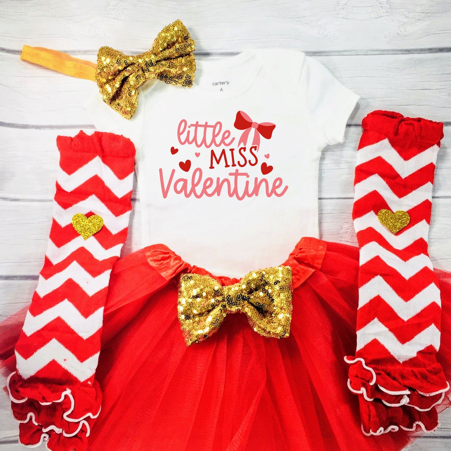 Little Miss Valentines Shirt Personalized Girls Outfit - dipidoostudios