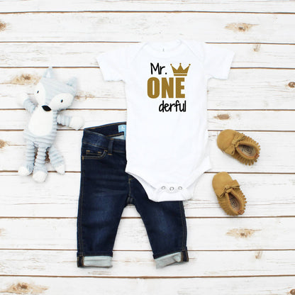 Personalized Boys 1st Birthday Outfit