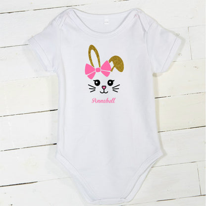 Toddler Girl Easter Outfit, Easter Outfit Baby Girl, My First Easter Outfit, Bunny Shirt