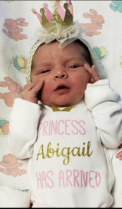 Princess Has Arrived - Newborn Girl Coming Home Outfit