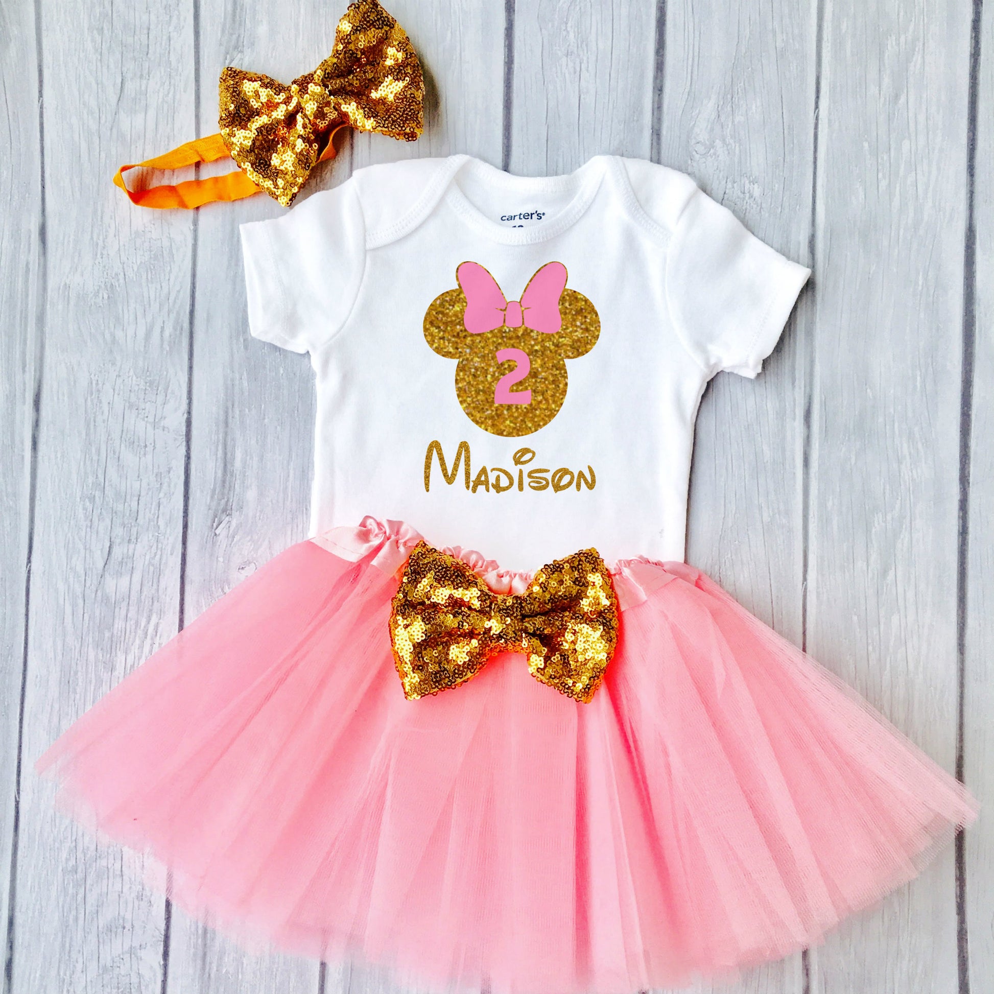 2nd Birthday Minnie Outfit, 2nd Birthday Outfit With Pink Tutu Long Sleeve 24M / Top / Tutu 2nd Birthday Minnie Outfit, 2nd Birthday Outfit With Pink Tutu Long Sleeve 24M / Top / Tutu