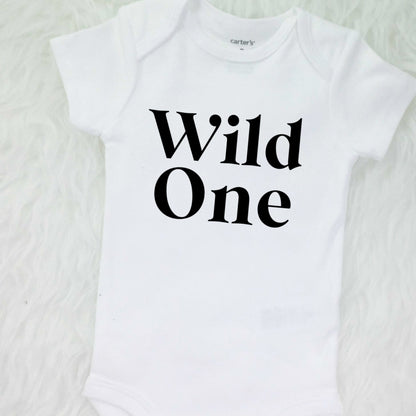 Wild One First Birthday Outfit, Boys 1st Birthday, Wild One Boy Bodysuit